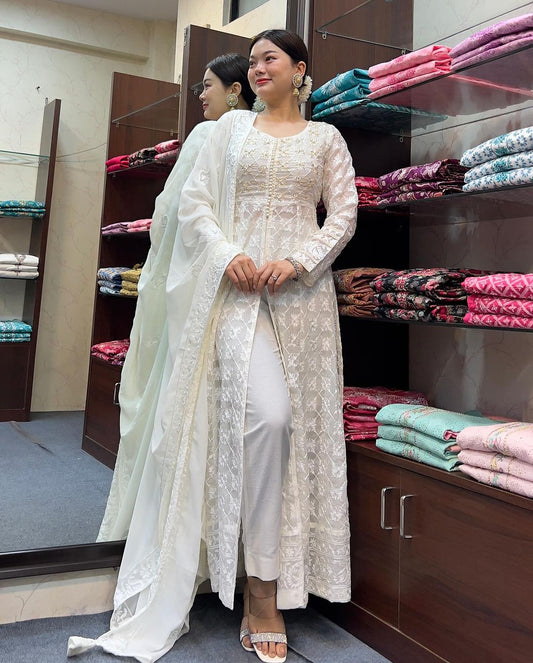 Trends Womens Kurta Pant And Dupatta