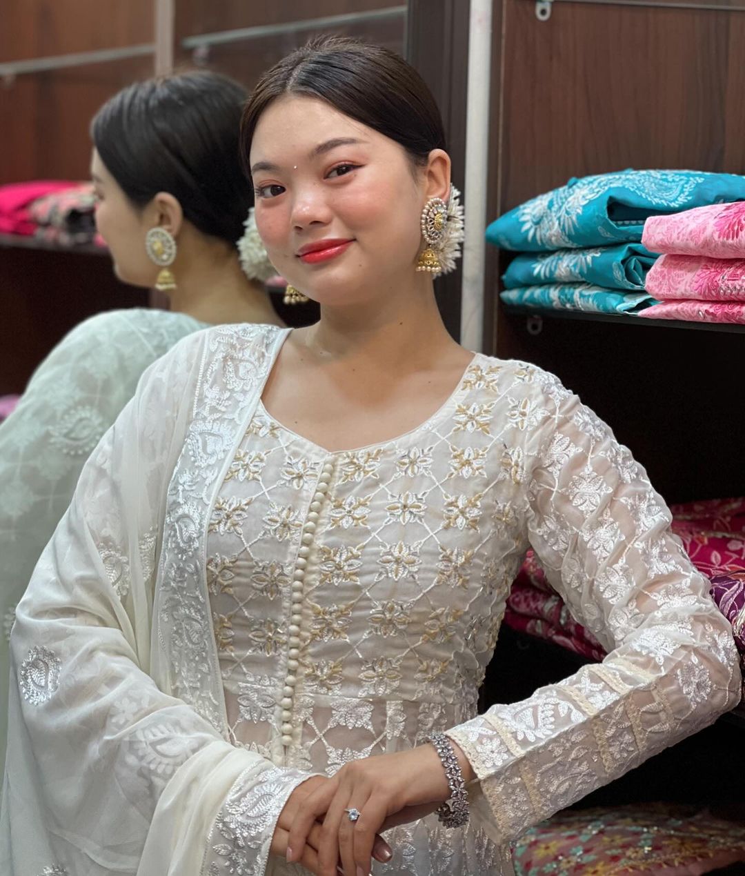 Trends Womens Kurta Pant And Dupatta