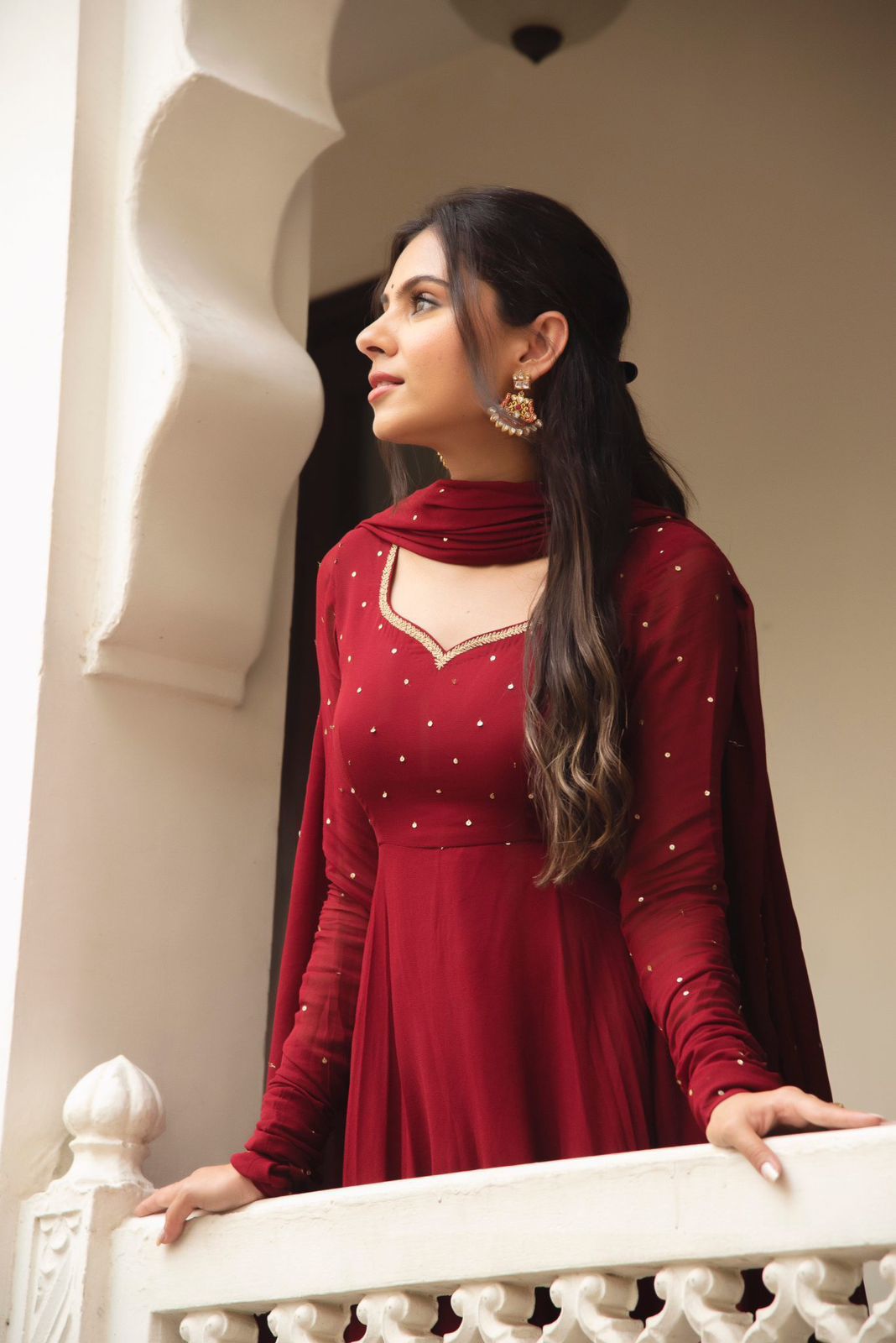 NEW BEAUTIFUL GOWN WITH DUPATTA SET