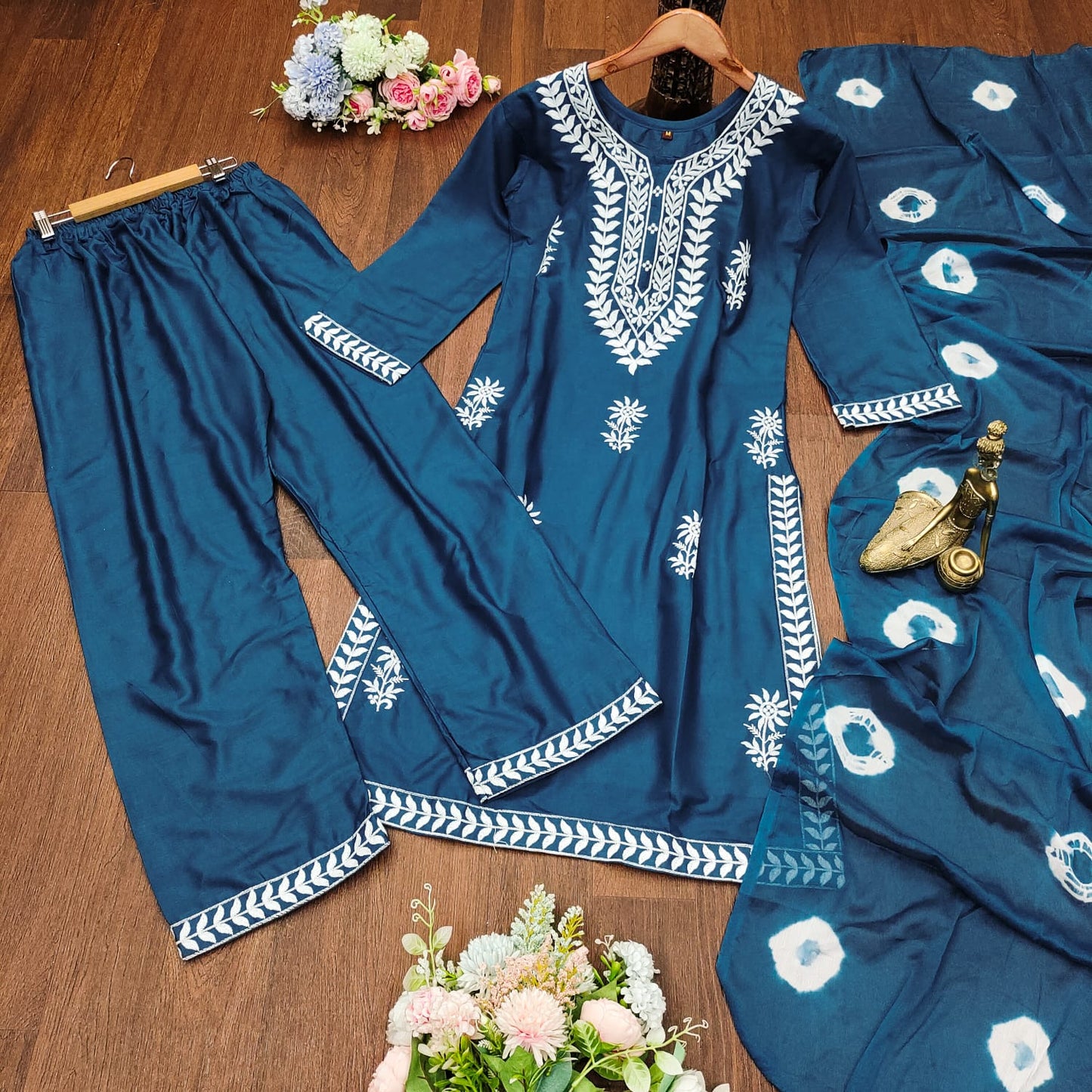 NEW LAUNCHING TOP PANT WITH DUPATTA SET