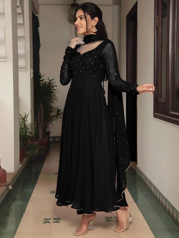 NEW BEAUTIFUL GOWN WITH DUPATTA SET